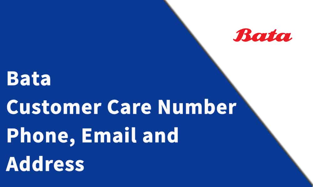 Bata Customer Care Number