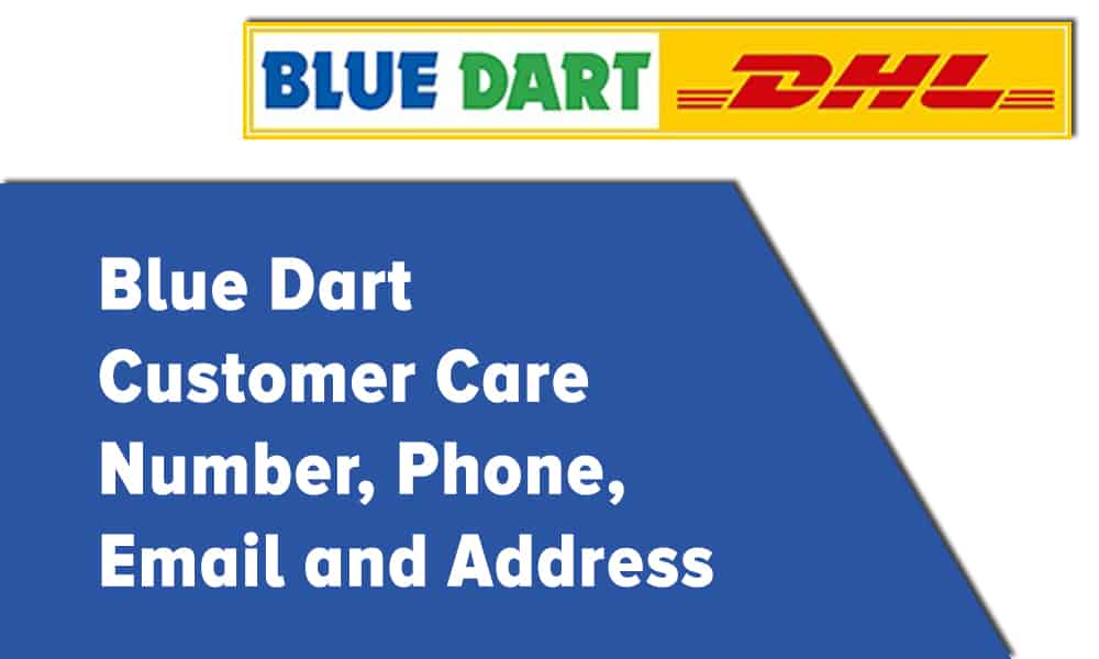 Blue Dart Customer Care Number