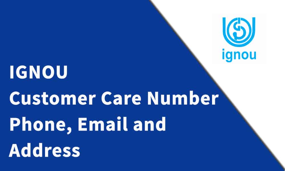 IGNOU Customer Care Number