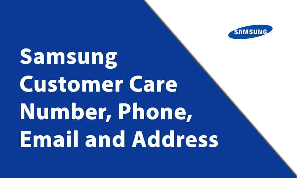 Samsung AC Customer Care Number