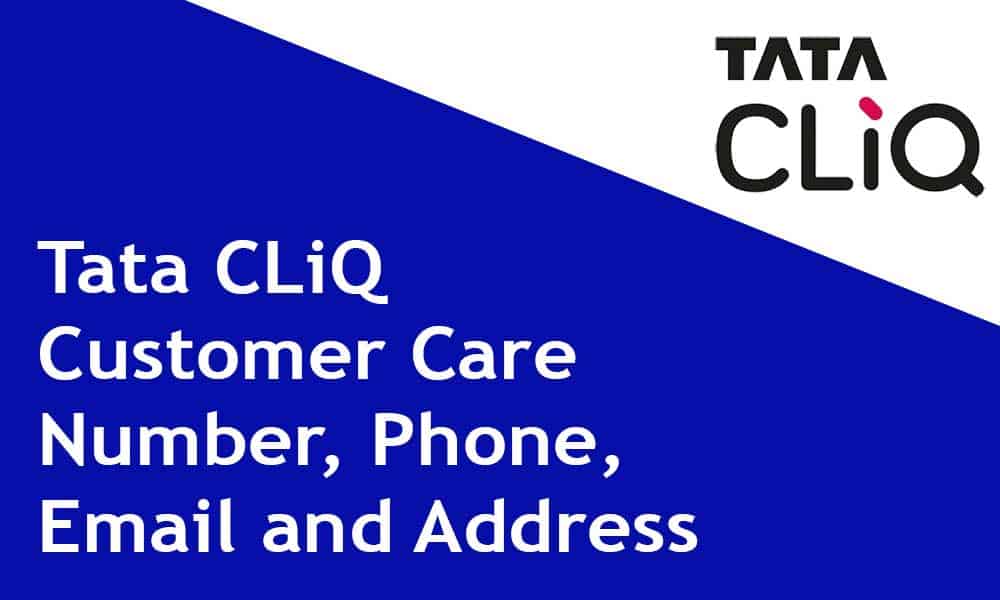 Tata CliQ Customer Care Number