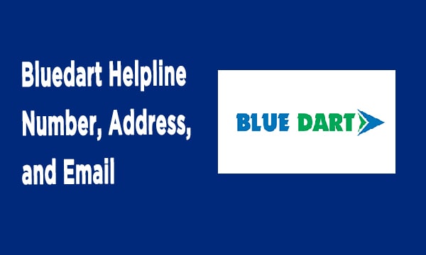 Bluedart Helpline
