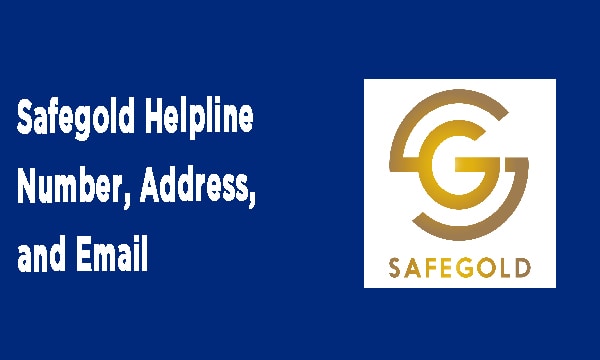 Safegold Customer Care Helpline